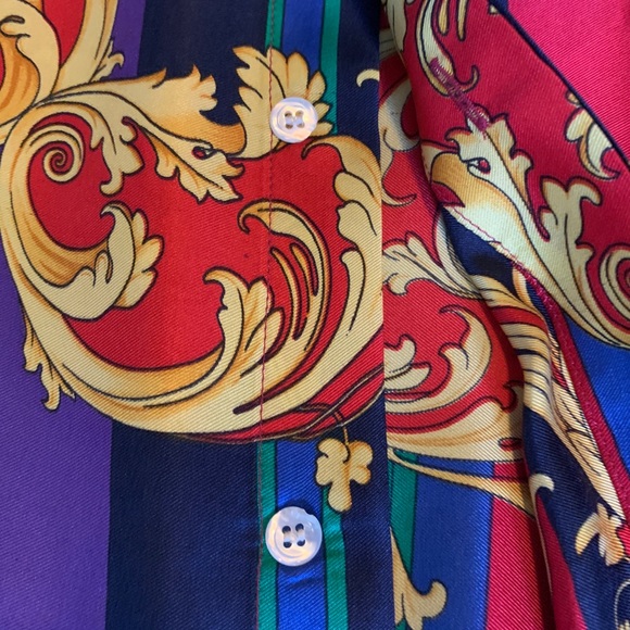 Vintage V2 By Versace Large Shirt - Picture 7 of 13